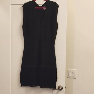 Bandage Dress with formal fringe bottom